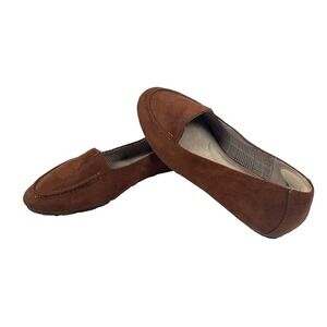 Cliffs White Mountain Suede Loafers Moccasins Flats‎ Slip On Shoes Womens Sz 7